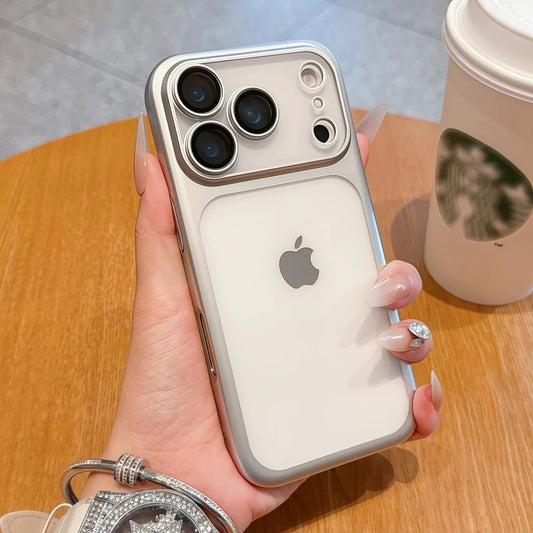 Luxury Electroplated Solid Color Case